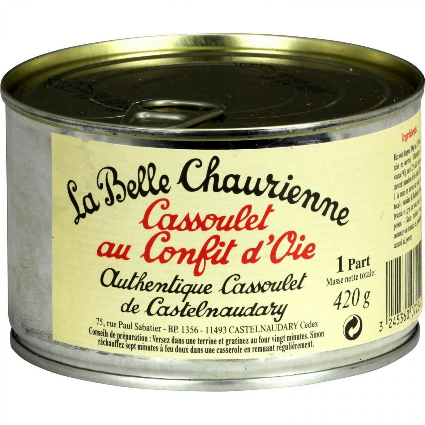 La Belle Chaurienne Cassoulet Confit 840 g 